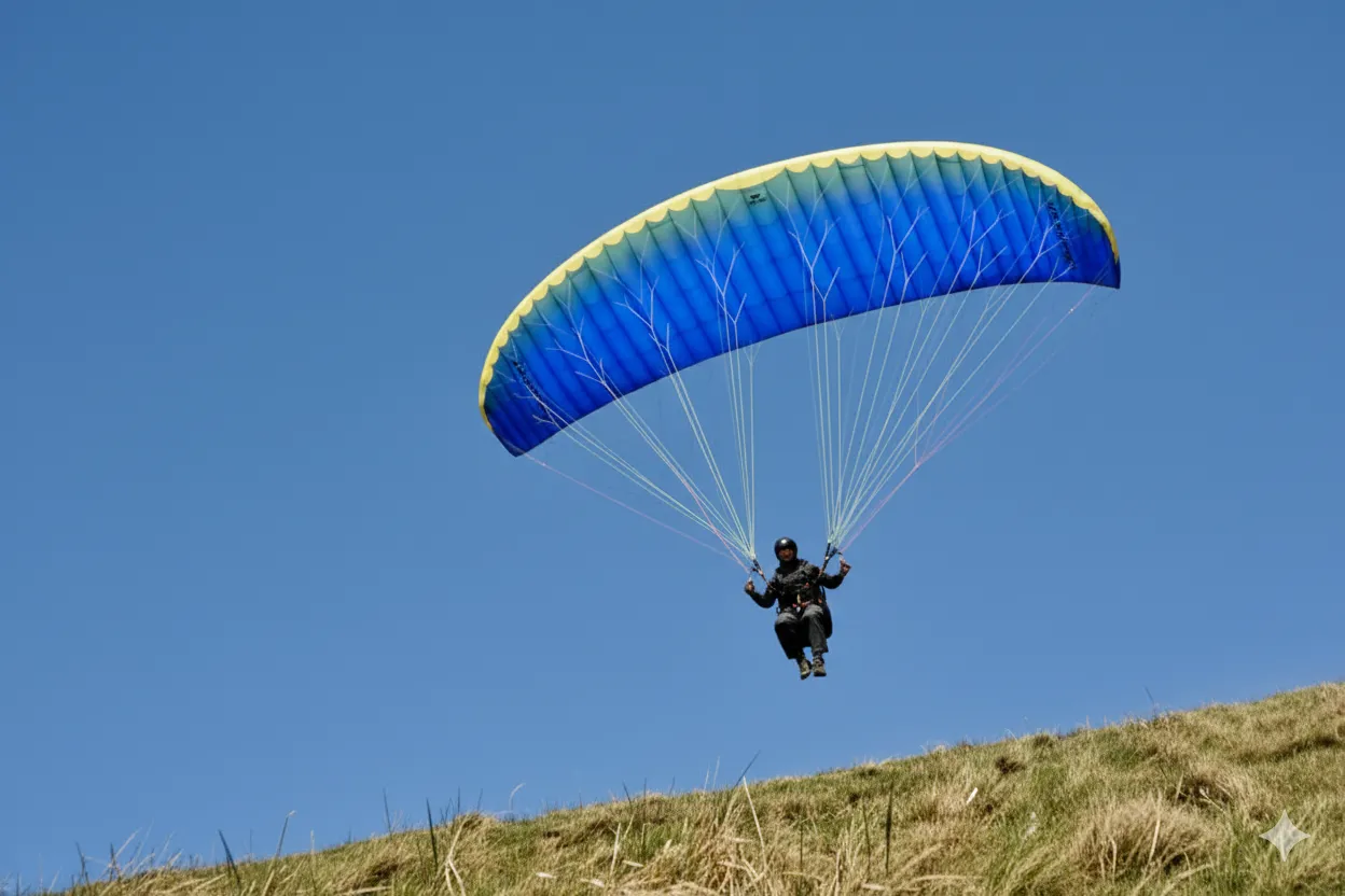 Полет на параплане